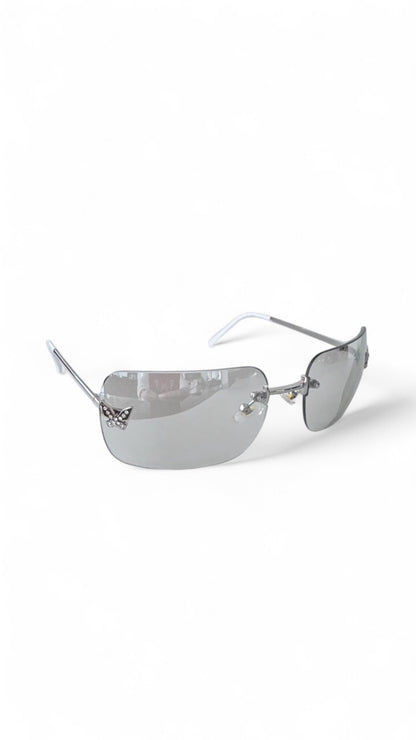 Papillon Black Sunglasses