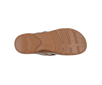 Women's Vickie Sage Flower Thong Flat Comfort Sandals